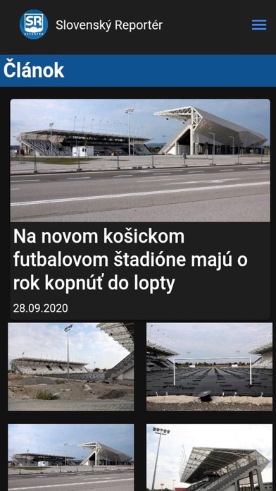 Slovenský reportér Screenshot