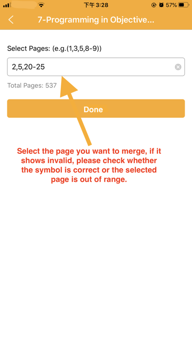 Screenshot #2 pour PDF Merge & PDF Splitter +