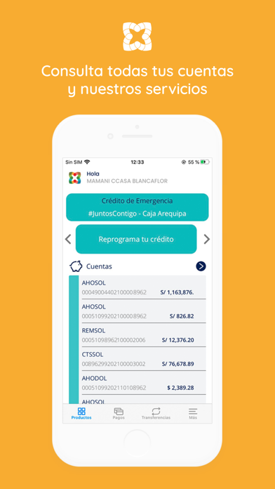 Caja Arequipa Movil Screenshot