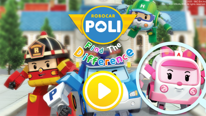 Screenshot #1 pour Robocar Poli: Find Difference