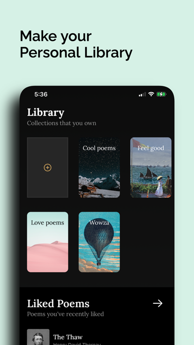 Poeta: Daily Audio Poems Screenshot