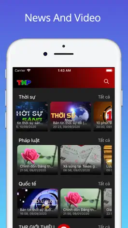 Game screenshot THPLive - Đài PT&TH Hải Phòng apk