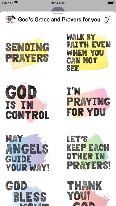 God's Grace & Prayers for you Screenshot