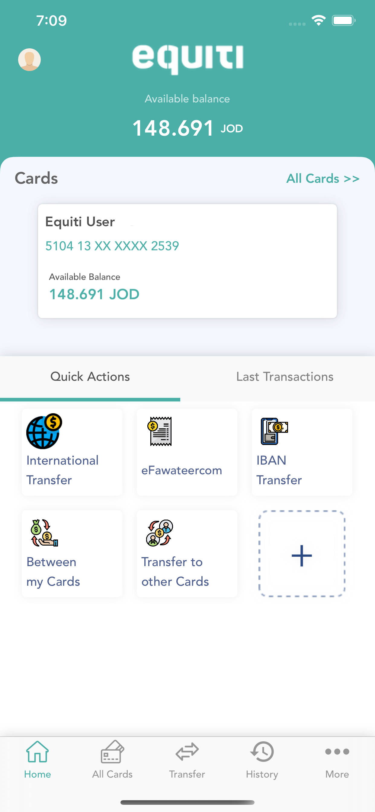 Equiti Prepaid Card