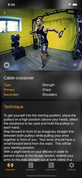 Game screenshot Gym Guide workouts & exercises hack