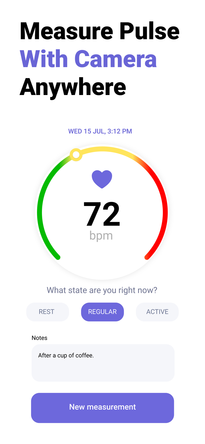 Heart Rate Monitor Track Pulse