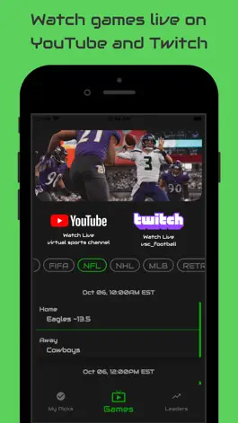 Game screenshot Virtual Sports Channel apk