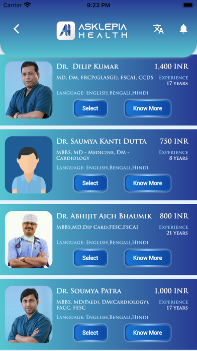 AsklepiaHealth Screenshot