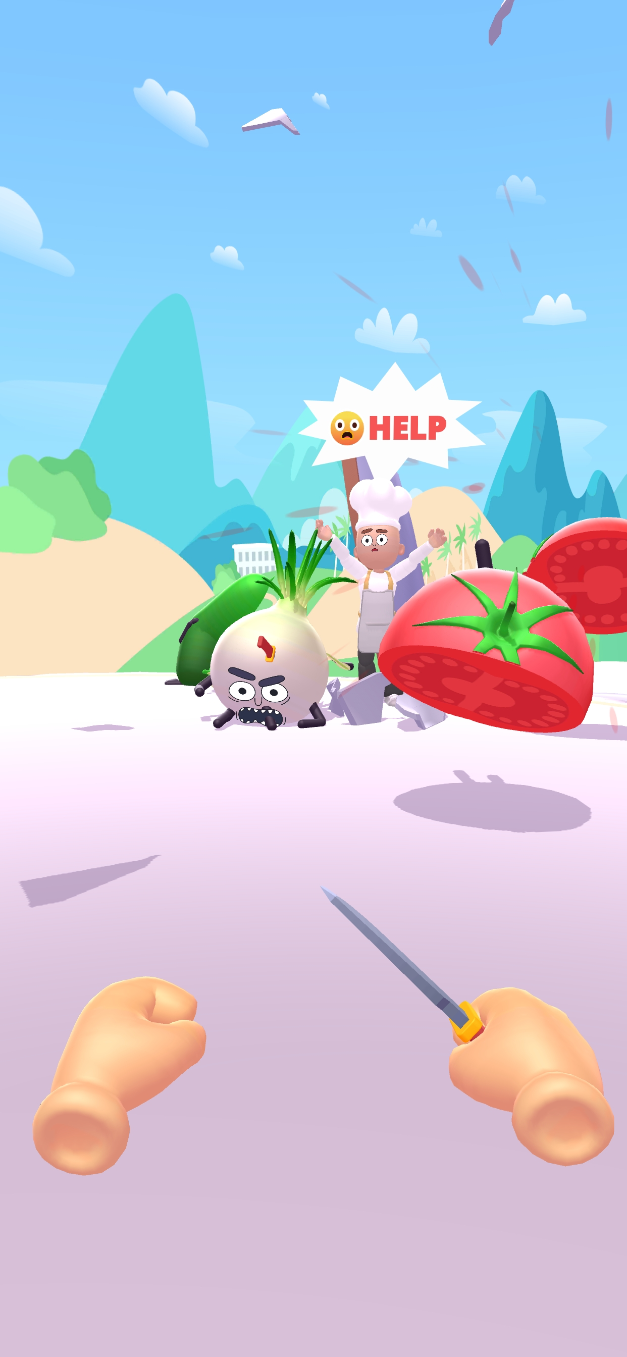 Hit Tomato 3D: Knife Master