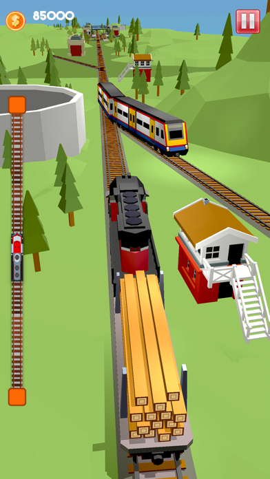 Passenger Train Rail Driver Screenshot