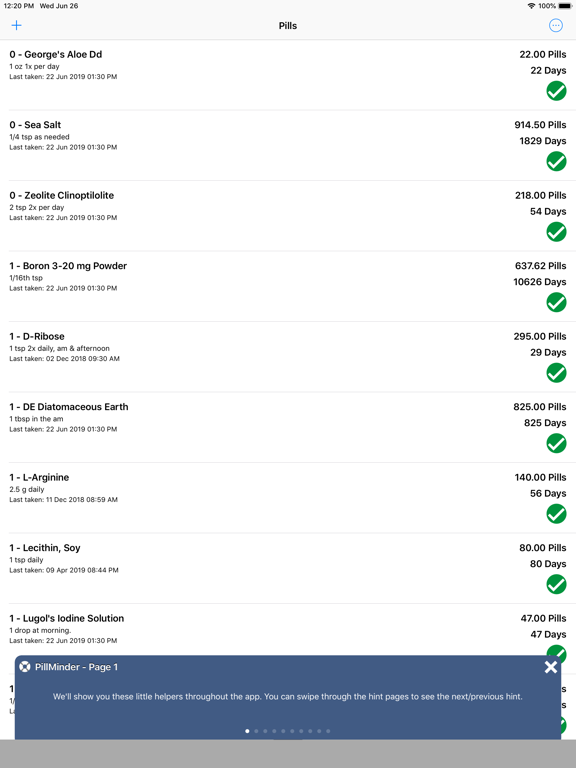 Screenshot #4 pour PillMinder