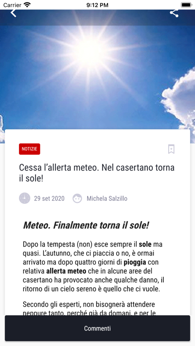 Corriere Ce Screenshot