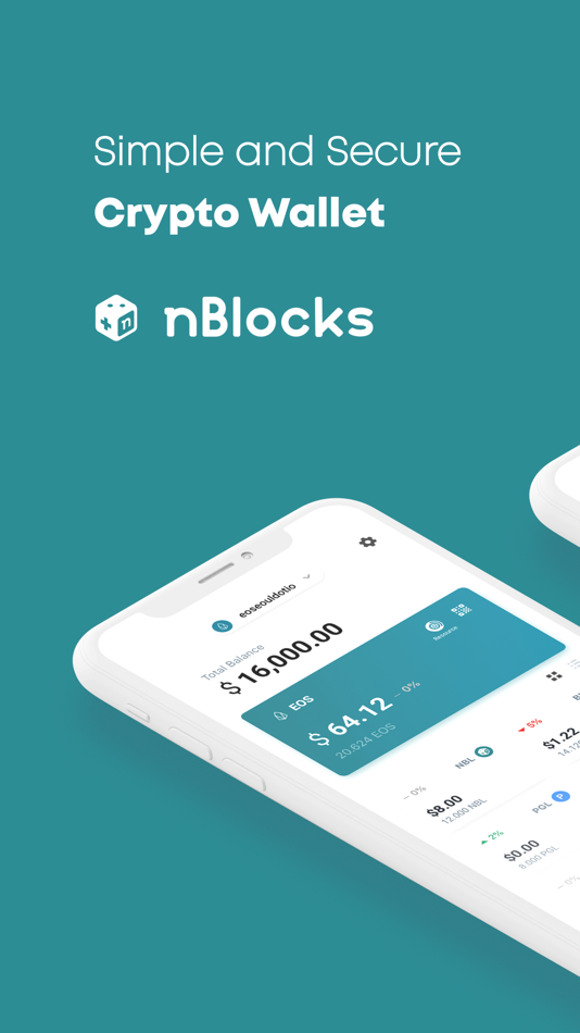 #1. nBlocks - Secure crypto wallet (iOS) By: NEOWIZ PARTNERS