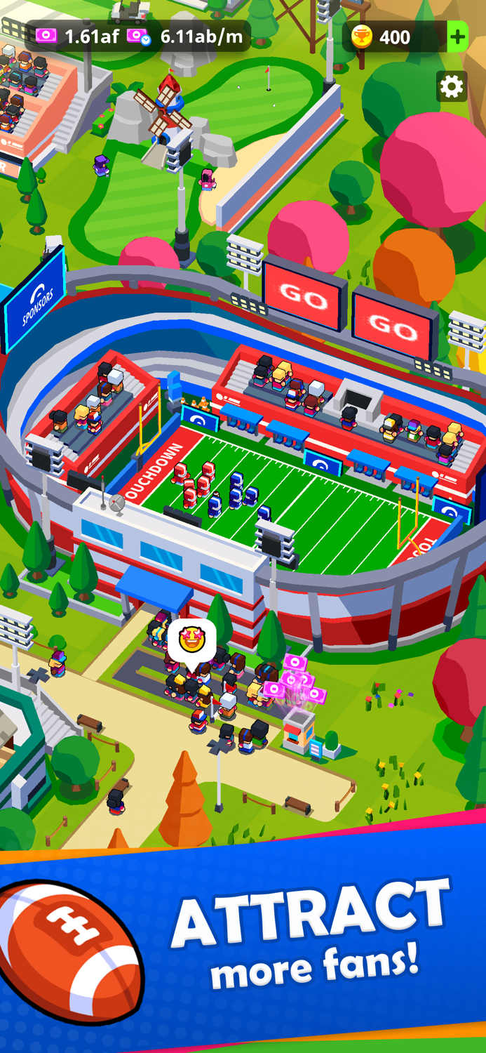 Sports City Tycoon Idle Game