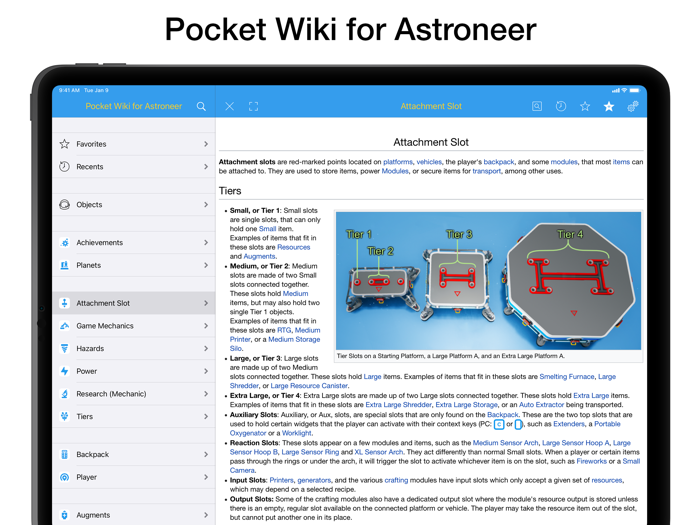 Pocket Wiki for Astroneer