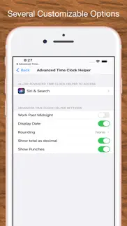 time clock helper - advanced iphone screenshot 4