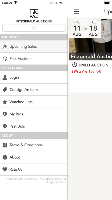 Fitzgerald Wine Auctions screenshot 4