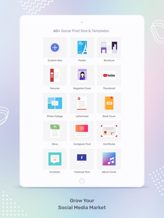 Brand Maker - Logo,Poster&Card iPad screenshot 5 - Graphics & Design app