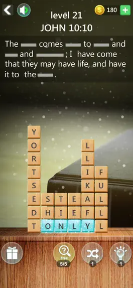 Game screenshot Bible word verse stack puzzle mod apk