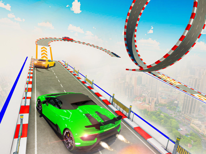 Racing Car Impossible Stunts