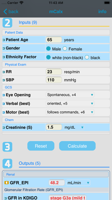 MediCalc® Screenshot