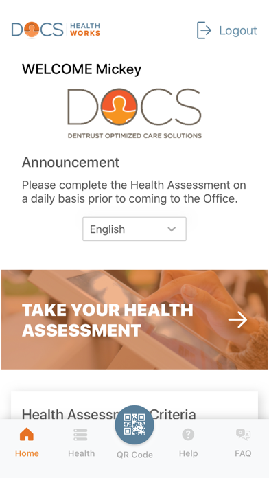 DOCS HealthWorks Screenshot 1 - AppWisp.com