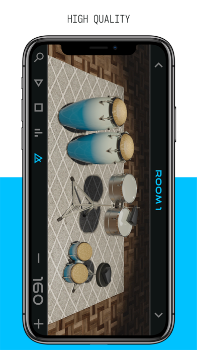 How to cancel & delete Percussions Session from iphone & ipad 4