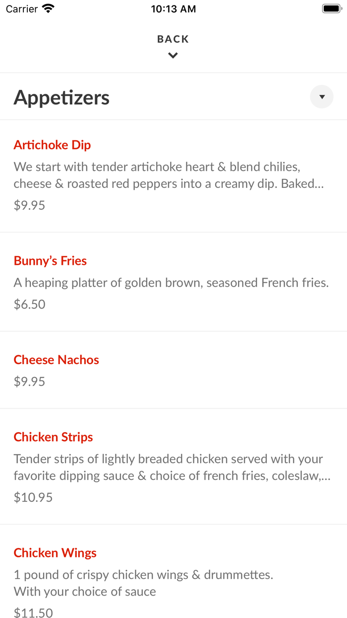 Bunnys Bar and Grill