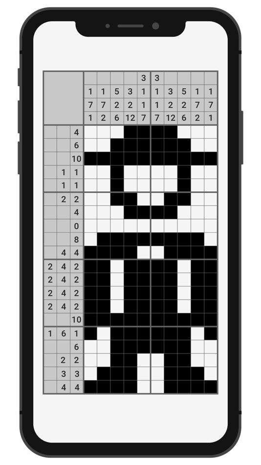 #1. JCross Nonogram (iOS) 由: Amir Kadyrov