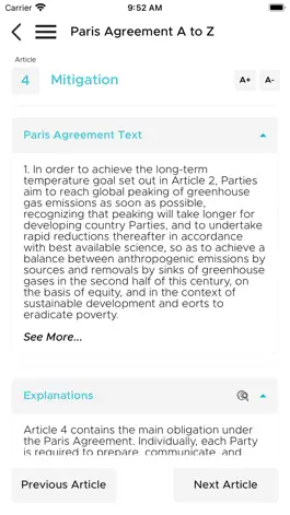 Game screenshot Paris Agreement A to Z hack