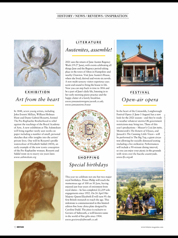 Britain Magazine iPad screenshot 5 - Travel app