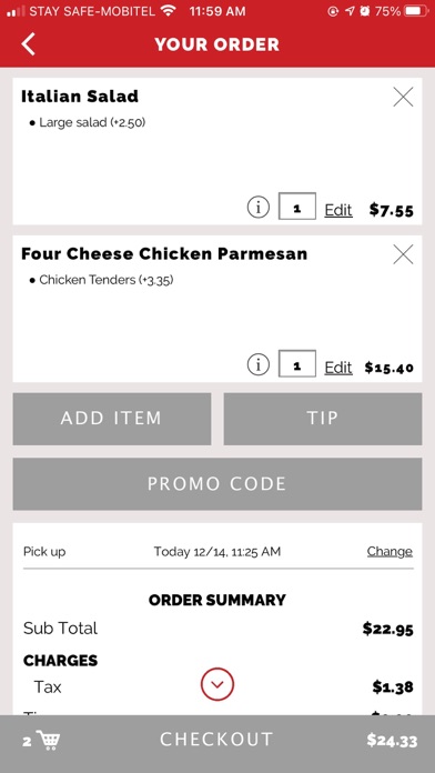 Tre Pasta Screenshot 4 - AppWisp.com Tre Pasta Screenshot 4 - AppWisp.com