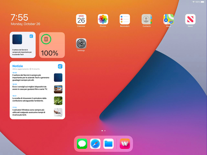 iSpazio Widget di Notizie