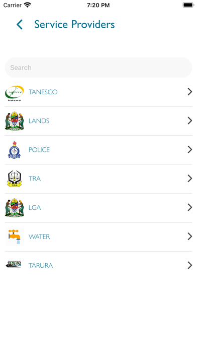 GePG Tanzania Screenshot