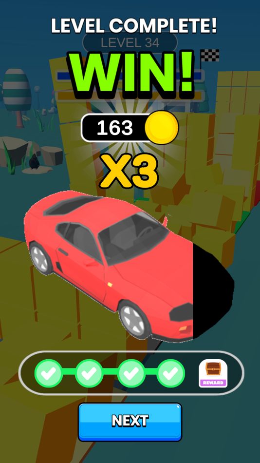 #4. Hyper Drag 3D (iOS) By: Mood Games OU