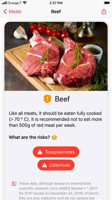 MomEats : Pregnancy Diet Screenshot
