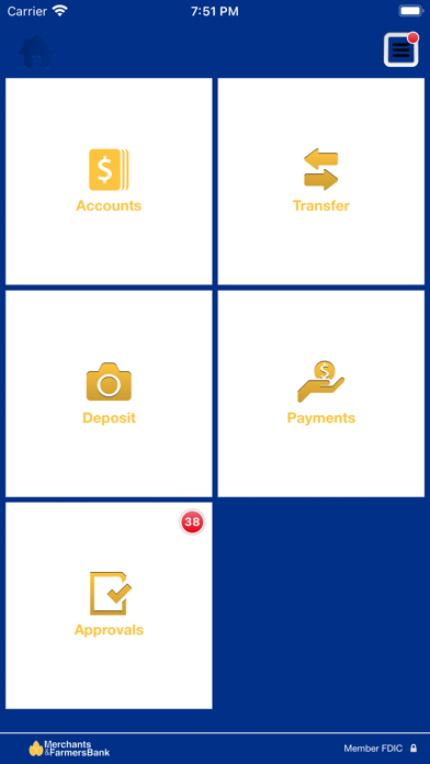 Merchants and Farmers Business Screenshot