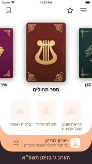 ipray tehilim - ספר תהילים iphone screenshot 1