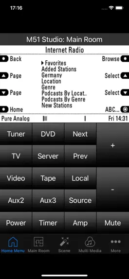 Game screenshot Revox M232 control apk
