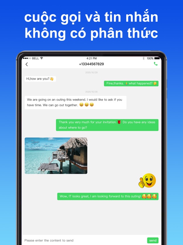 Insta Caller - Gọi & Nhắn tin