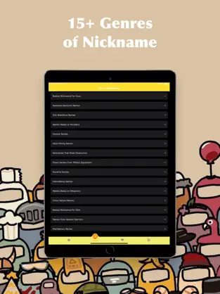 Screenshot 2 Among us - Nickname Creator iphone