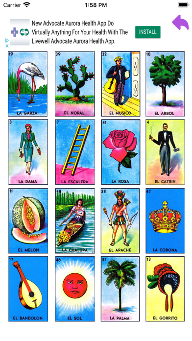 ¡Loteria! - Multi-Player Screenshot