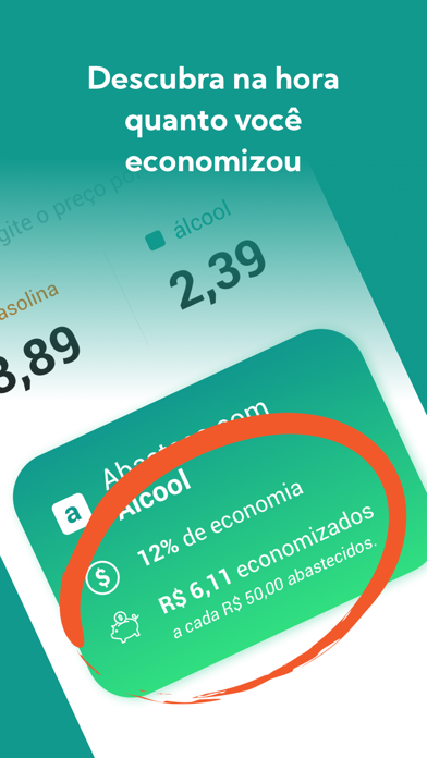 Álcool ou Gasolina Calculadora Screenshot