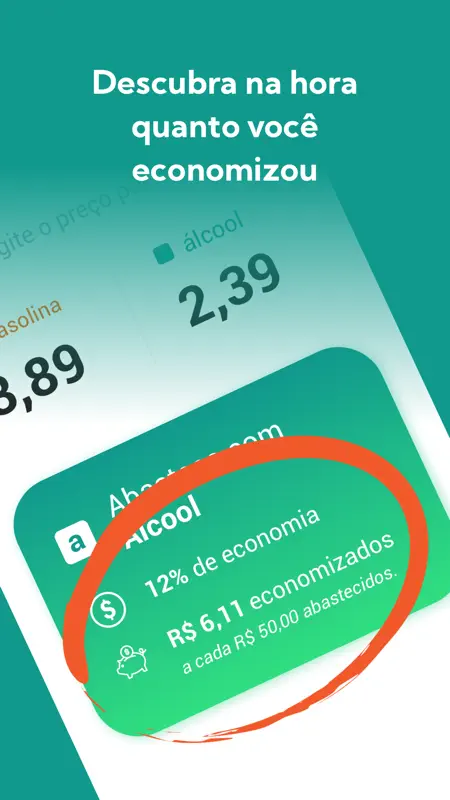Álcool ou Gasolina Calculadora screenshot 3 of 5