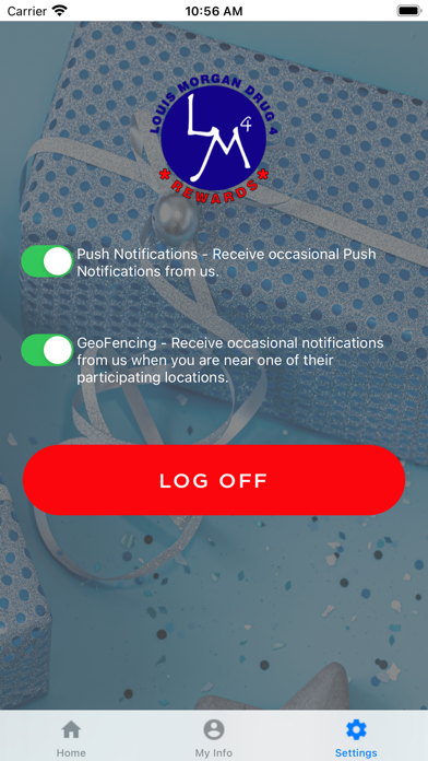 Louis Morgan Rewards Screenshot