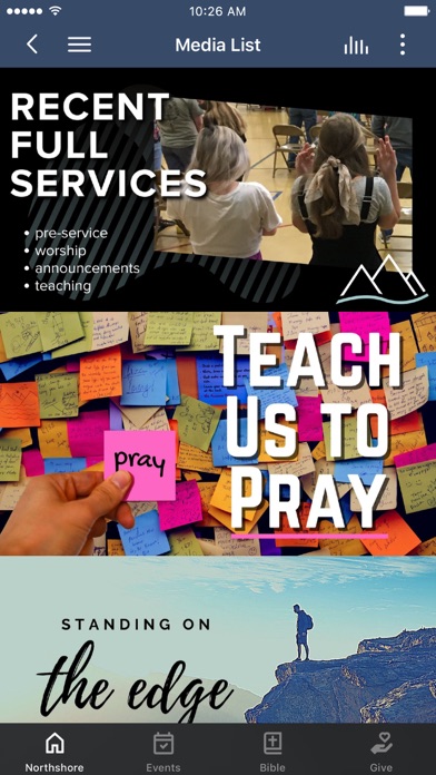 Waters Edge Church Knoxville Screenshot
