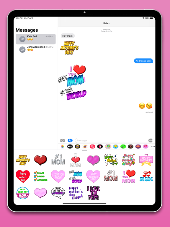 Screenshot #6 pour Mother's Day Fun Stickers
