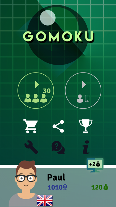 Gomoku - Online Boardgame Screenshot