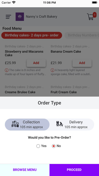 Nanny's Craft Bakery Screenshot