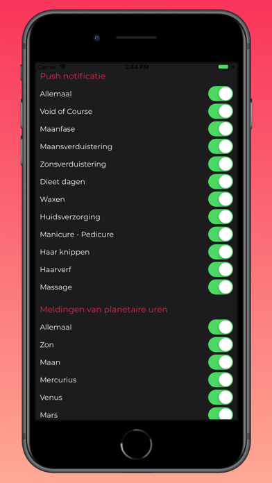 Dagelijks leven iPhone app afbeelding 10